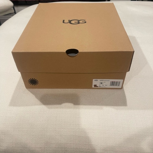 Women’s UGG Brown Furry Boots - Picture 6 of 6